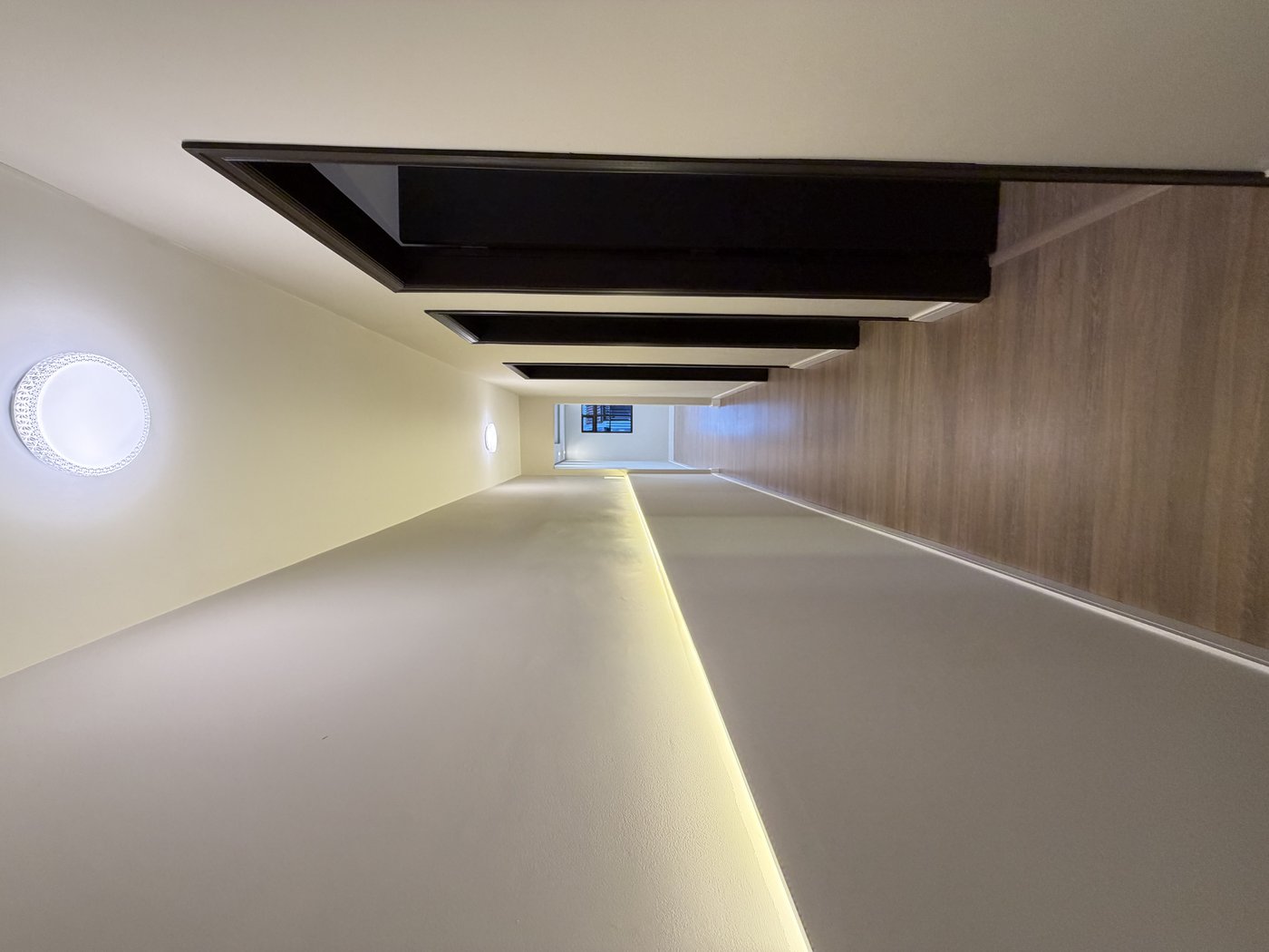 Corredor LED ângulo 1