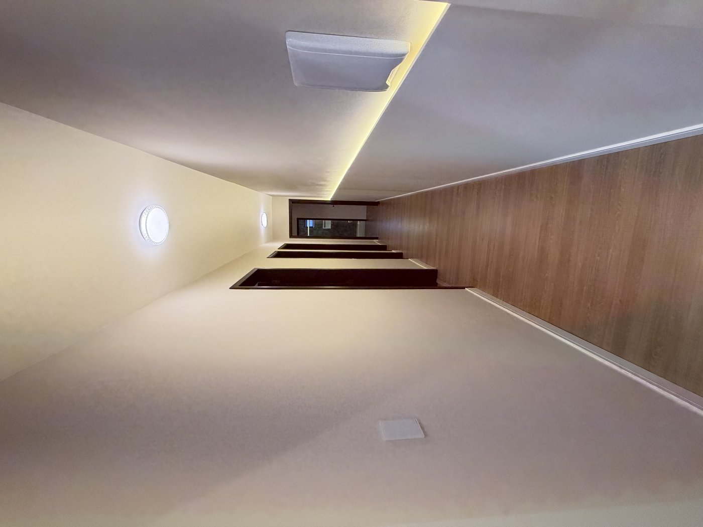 Corredor LED rasante