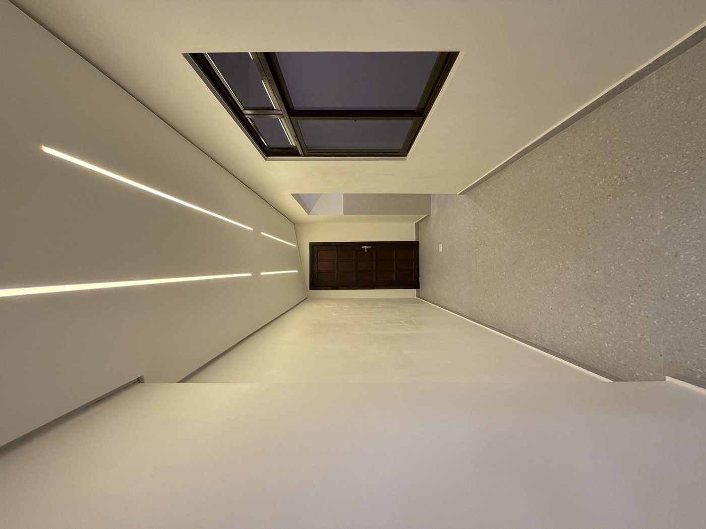 Corredor gourmet perfis LED